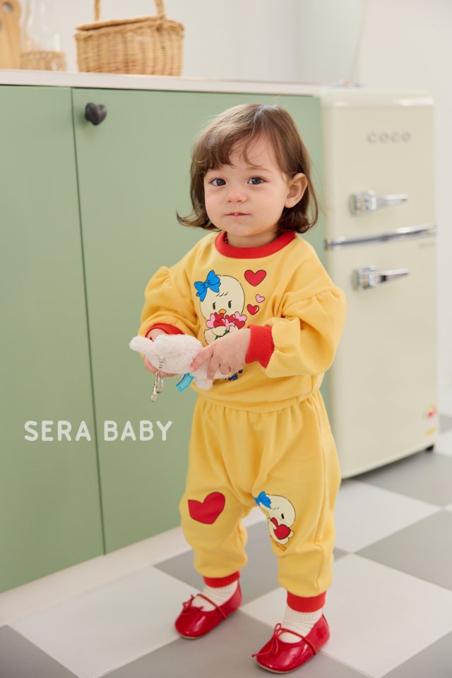 Sera - Korean Baby Fashion - #babyoninstagram - Bebe Beep Top Bottom Set