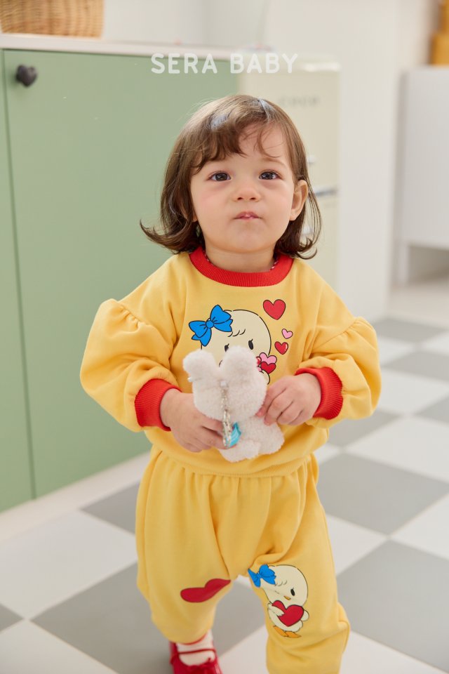 Sera - Korean Baby Fashion - #babyoutfit - Bebe Beep Top Bottom Set - 4