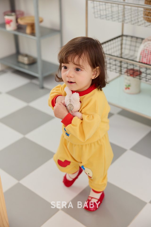 Sera - Korean Baby Fashion - #babywear - Bebe Beep Top Bottom Set - 5