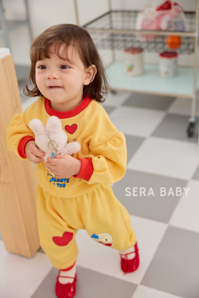 Sera - Korean Baby Fashion - #onlinebabyboutique - Bebe Beep Top Bottom Set - 6