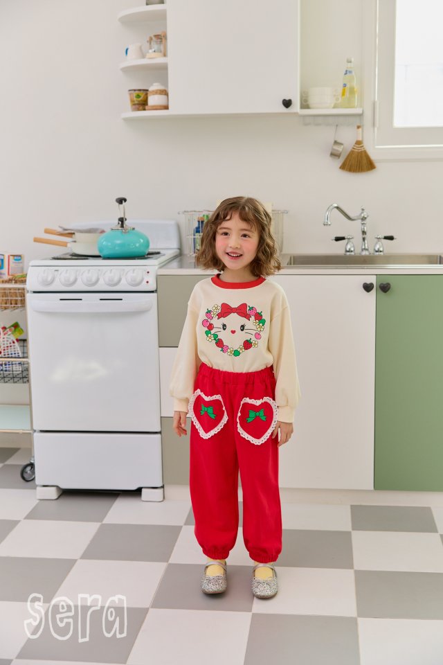 Sera - Korean Children Fashion - #fashionkids - Strawberry Heart Sweatshirts - 10