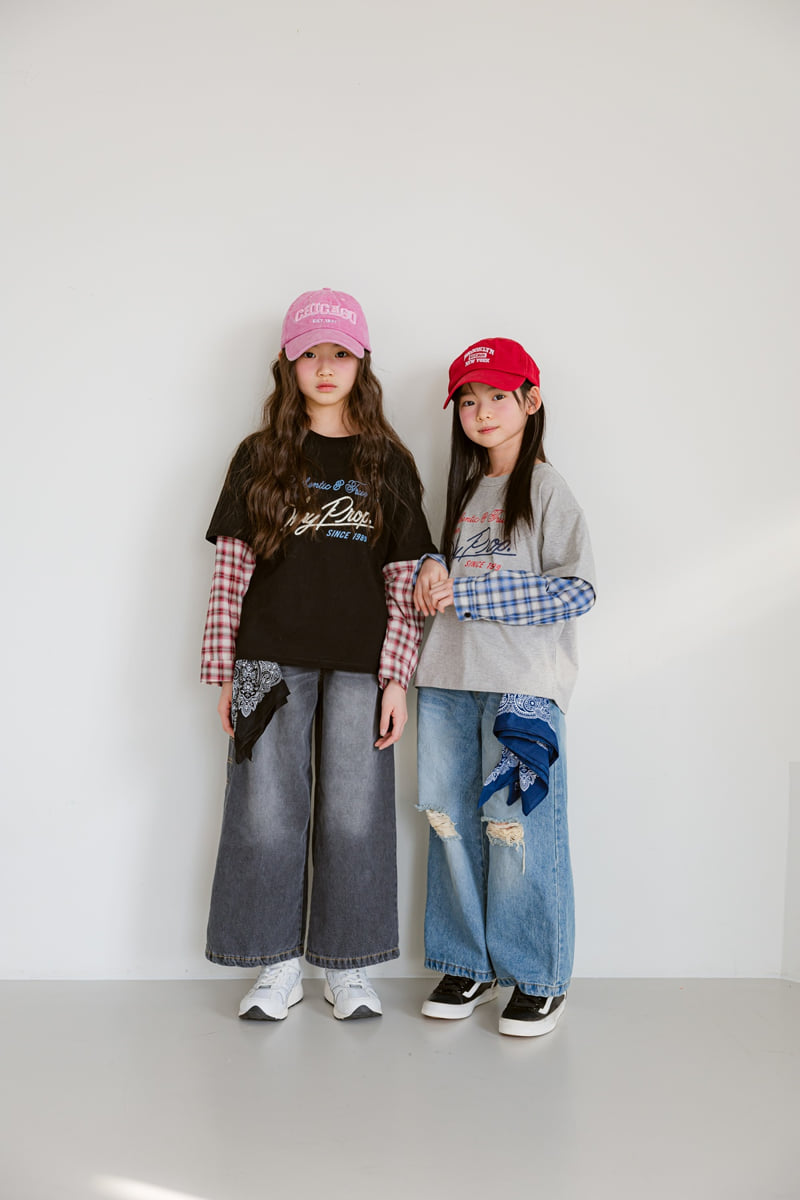 Sm2 - Korean Children Fashion - #childofig - T03 Vintage Layered Tee - 2