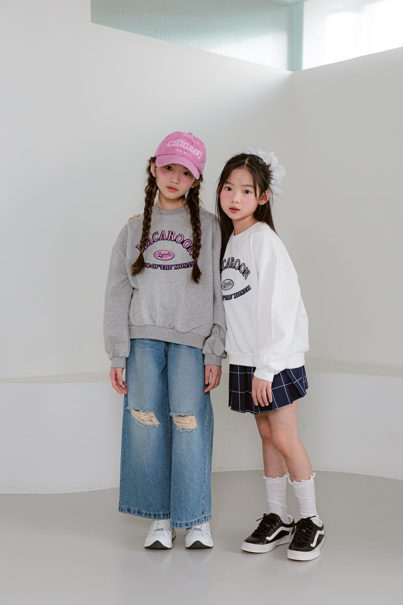 Sm2 - Korean Children Fashion - #designkidswear - T09 Macaron Embroidery Sweatshirts - 4
