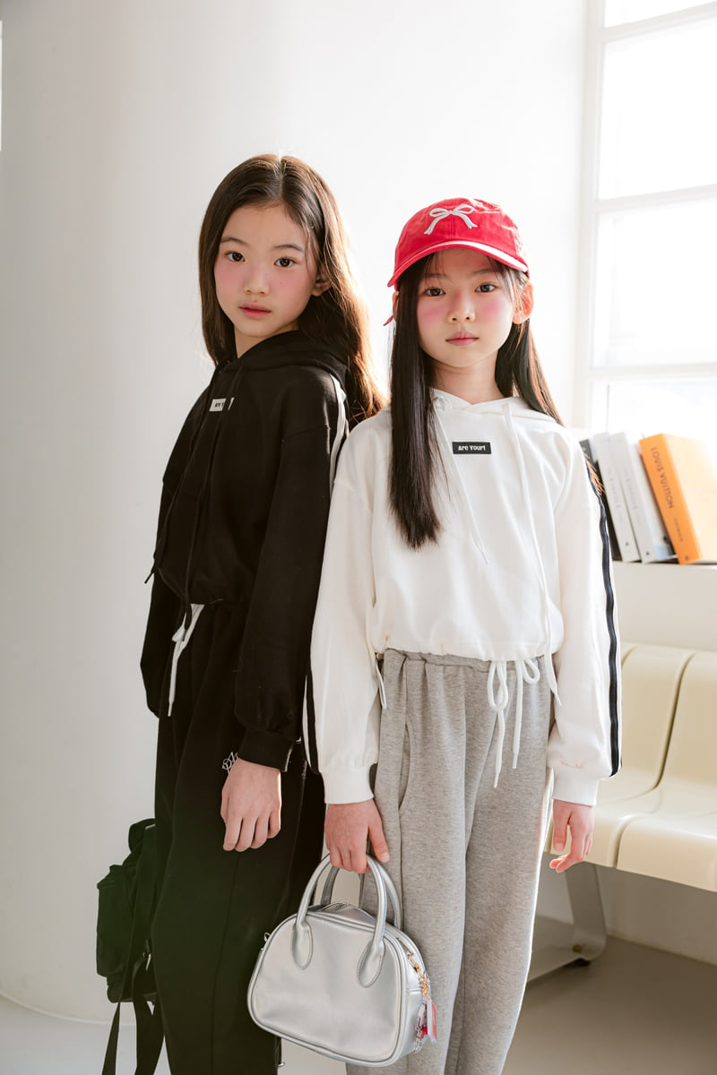 Sm2 - Korean Children Fashion - #kidsstore - T02 Line Hooded Sweatshirts - 4