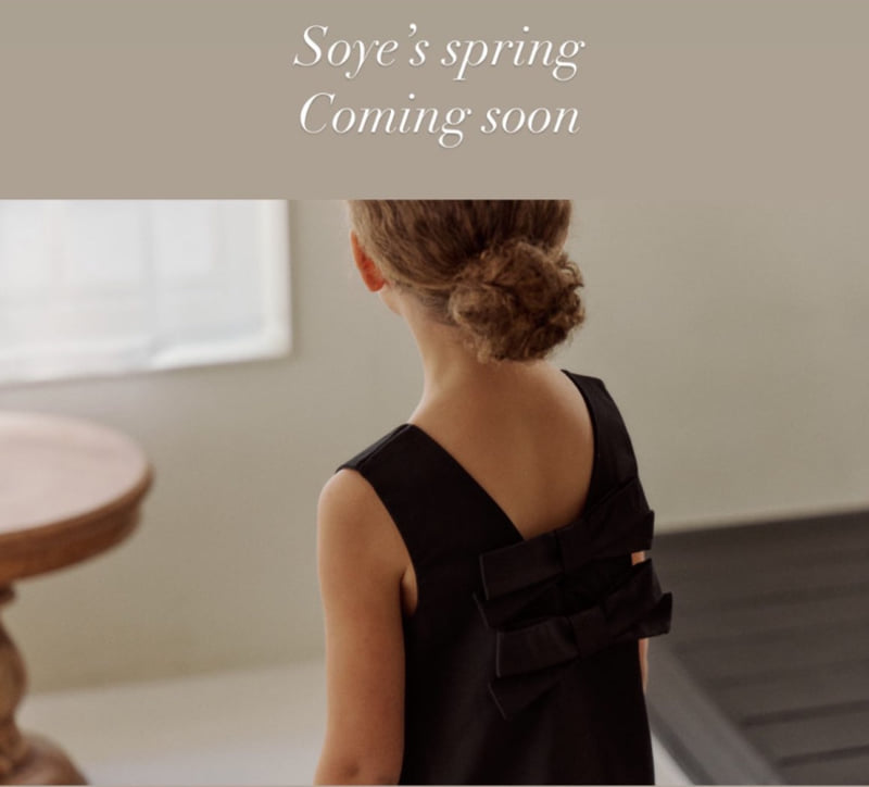 Soye - Korean Children Fashion - #discoveringself - Triple Ribbon One-piece - 7