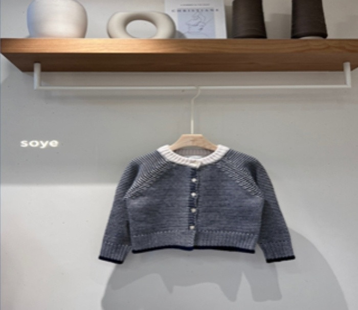 Soye - Korean Children Fashion - #magicofchildhood - Classic Stripe Cardigan