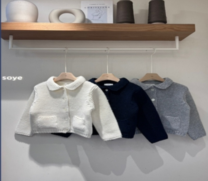 Soye - Korean Children Fashion - #minifashionista - With Knit Jacket