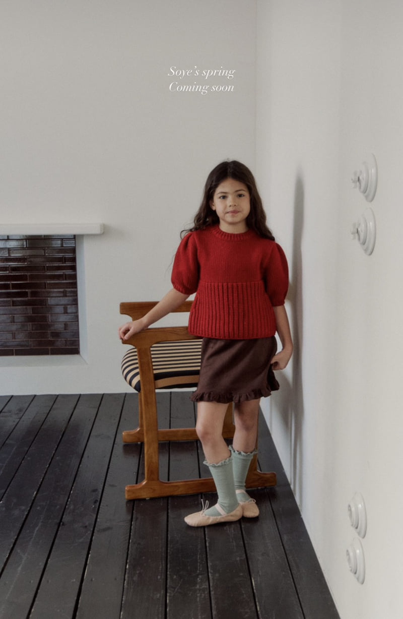 Soye - Korean Children Fashion - #stylishchildhood - Melo Puff Knit - 2