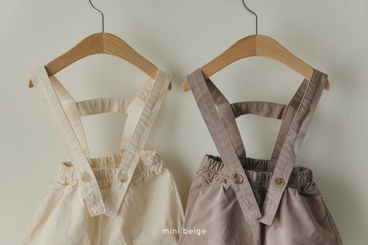 The Beige - Korean Baby Fashion - #babyclothing - 25 Suspender Shorts
