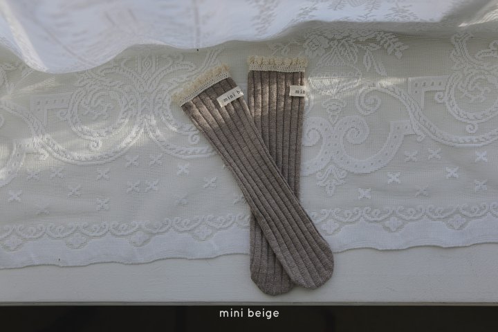 The Beige - Korean Baby Fashion - #babygirlfashion - Mini Knee Socks - 6