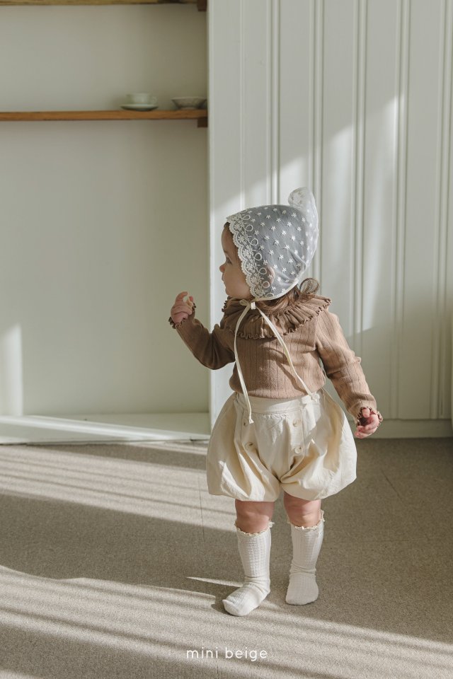 The Beige - Korean Baby Fashion - #babyoutfit - Pin-tuck Bloomers - 3
