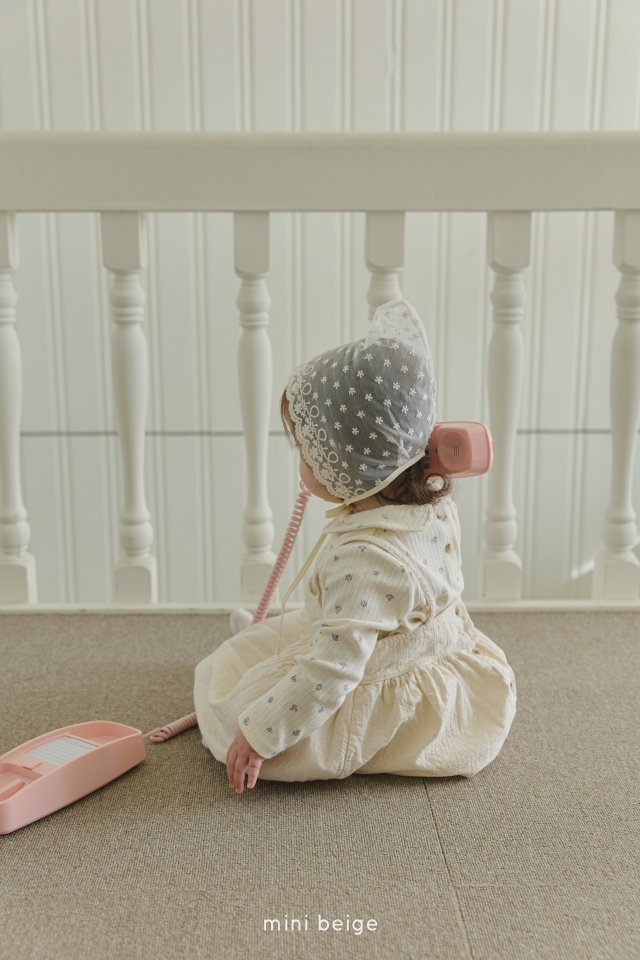 The Beige - Korean Baby Fashion - #smilingbaby - Open Suspenders Skirt - 6