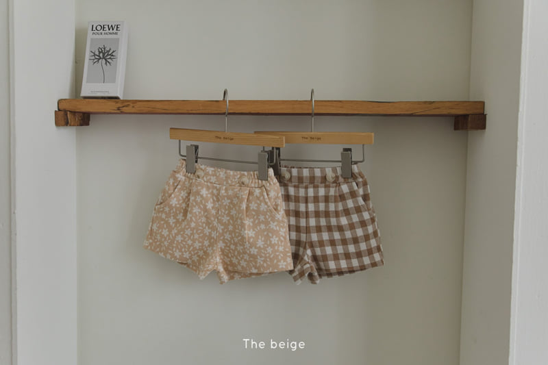The Beige - Korean Children Fashion - #discoveringself - Jacquard Turk Shorts - 11