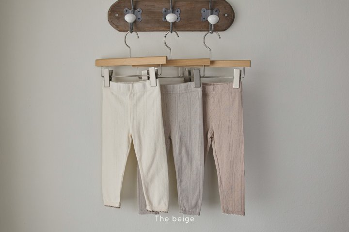 The Beige - Korean Children Fashion - #kidsshorts - Pincoat Leggings