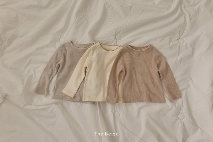 The Beige - Korean Children Fashion - #littlefashionista - Pincoat Round Tee - 11
