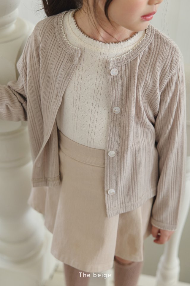 The Beige - Korean Children Fashion - #magicofchildhood - Pincoat Cardigan - 5