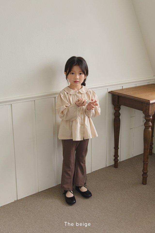 The Beige - Korean Children Fashion - #minifashionista - Bootcut Pants - 6