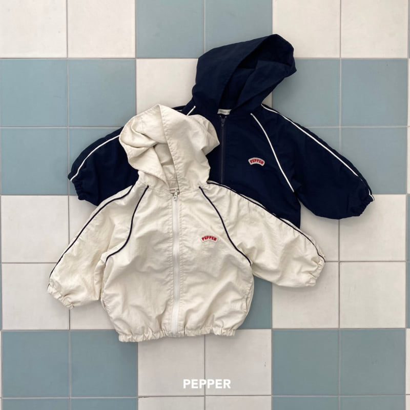 The Pepper - Korean Children Fashion - #childofig - Hood Windbreaker