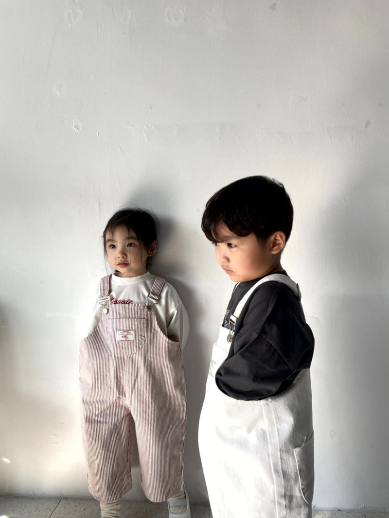 The Pepper - Korean Children Fashion - #childofig - Overalls Pants - 10