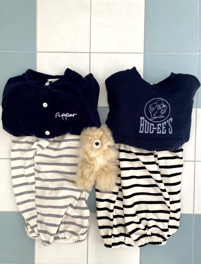 The Pepper - Korean Children Fashion - #childofig - Multi Stripe Jogger Pants - 8