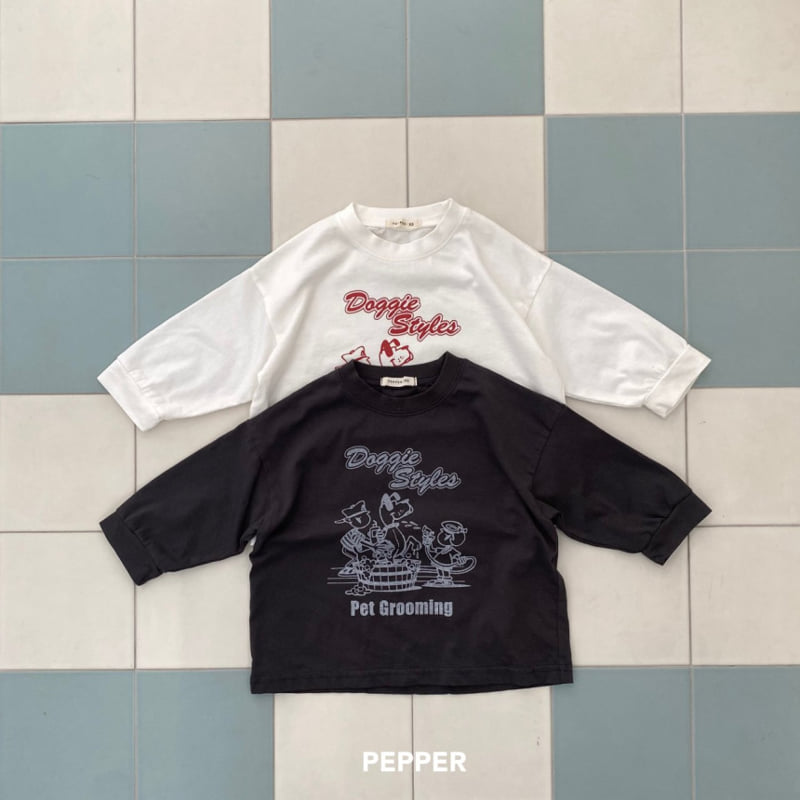 The Pepper - Korean Children Fashion - #childrensboutique - Dog Tee