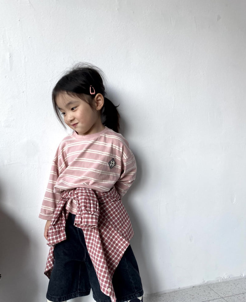 The Pepper - Korean Children Fashion - #childrensboutique - School Stripe Tee - 12