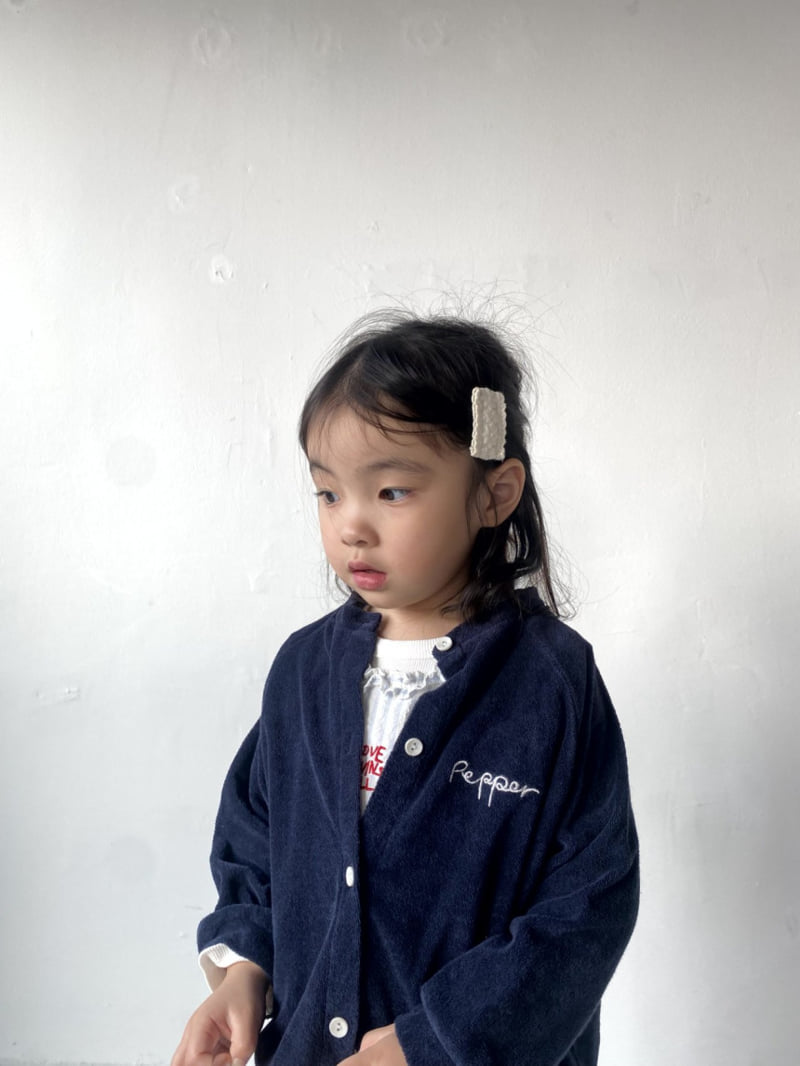 The Pepper - Korean Children Fashion - #childrensboutique - PPP Terry Cardigan - 10