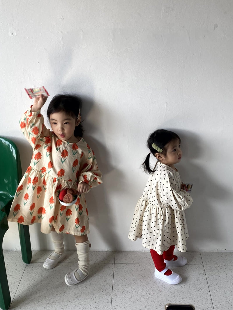 The Pepper - Korean Children Fashion - #childofig - Mimi Puff One-piece - 4