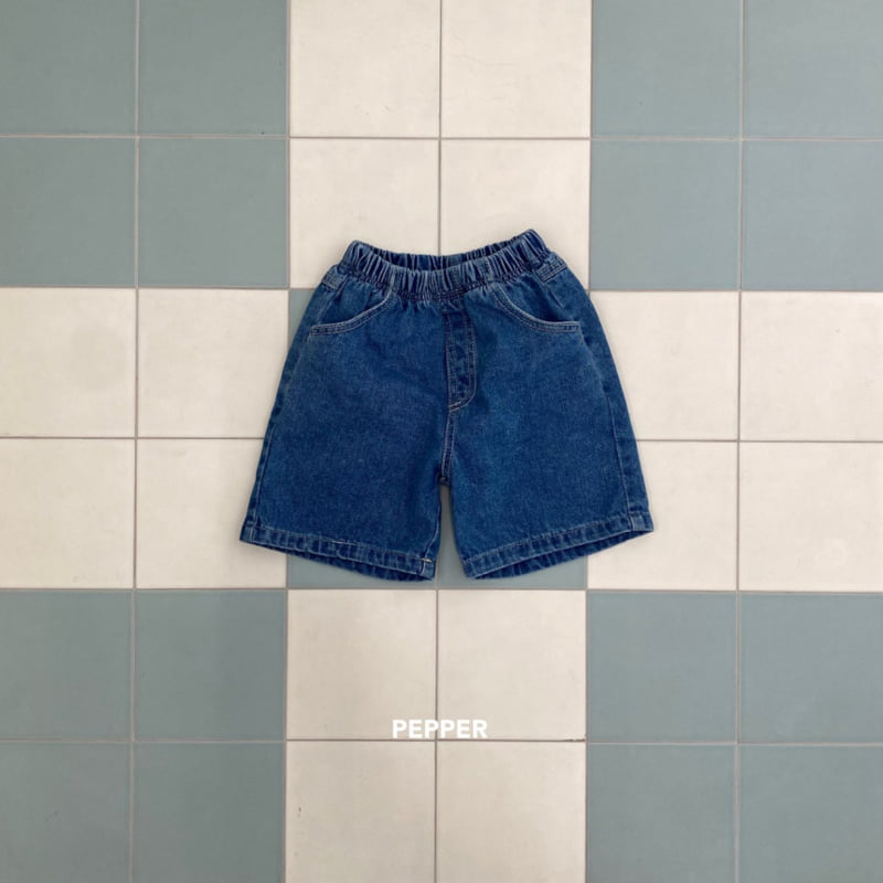 The Pepper - Korean Children Fashion - #childrensboutique - Bermuda Denim Pants - 12