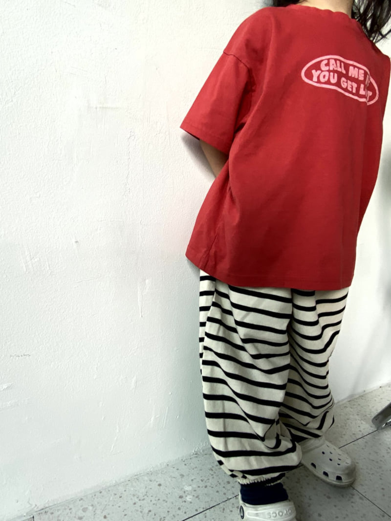 The Pepper - Korean Children Fashion - #childrensboutique - Multi Stripe Jogger Pants - 9