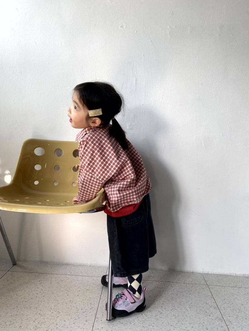 The Pepper - Korean Children Fashion - #designkidswear - Heart Check Shirt - 5
