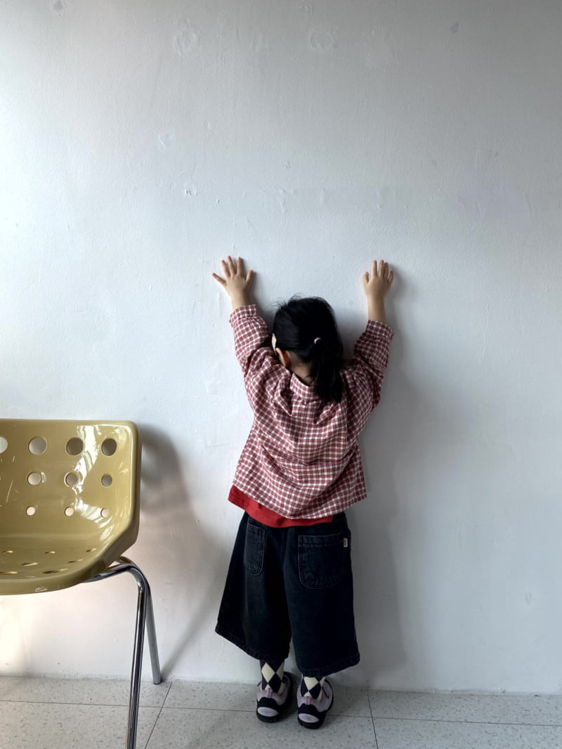 The Pepper - Korean Children Fashion - #discoveringself - Heart Check Shirt - 6