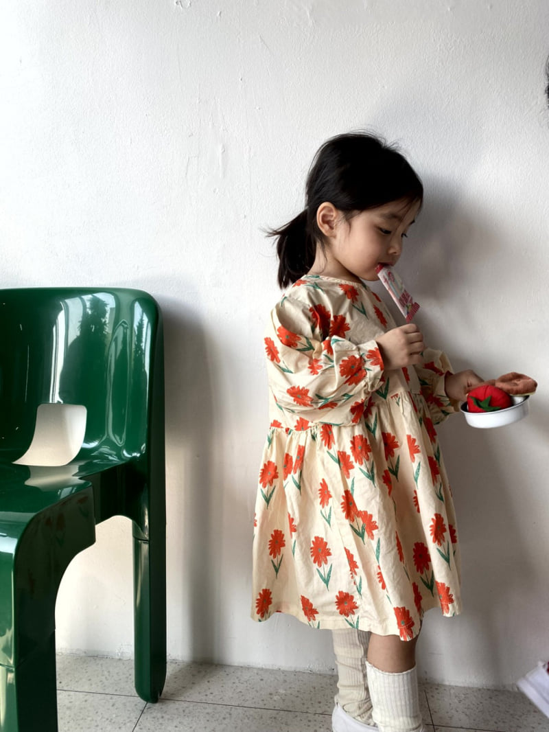 The Pepper - Korean Children Fashion - #discoveringself - Mimi Puff One-piece - 6