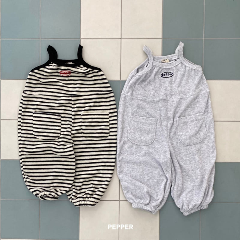 The Pepper - Korean Children Fashion - #discoveringself - Terry Overalls