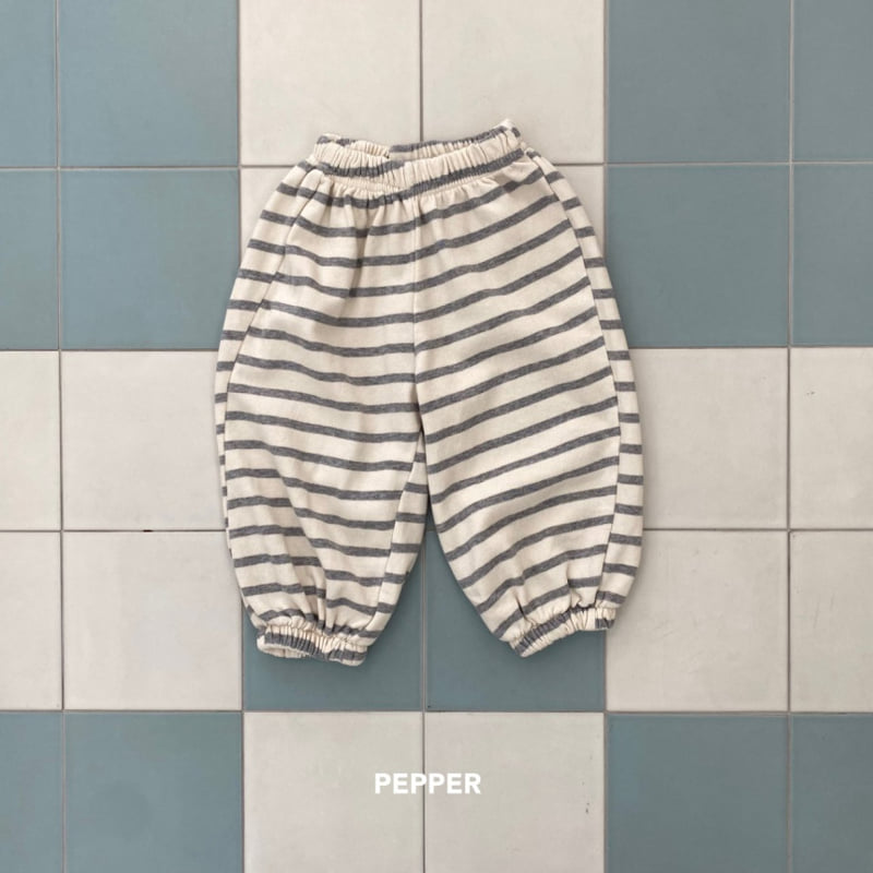 The Pepper - Korean Children Fashion - #fashionkids - Multi Stripe Jogger Pants - 12