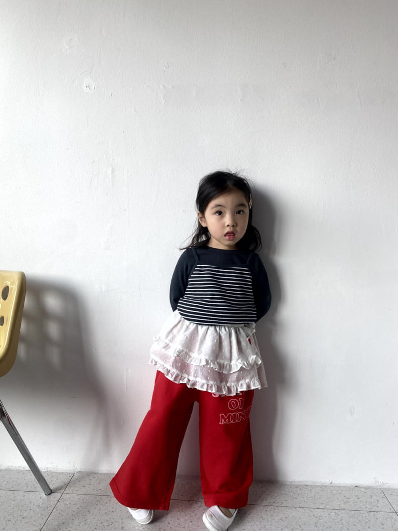 The Pepper - Korean Children Fashion - #kidsshorts - Mango Set (Sleeveless+Tee) - 7