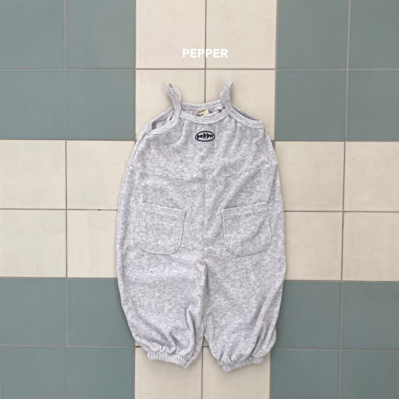 The Pepper - Korean Children Fashion - #kidsshorts - Terry Overalls - 3