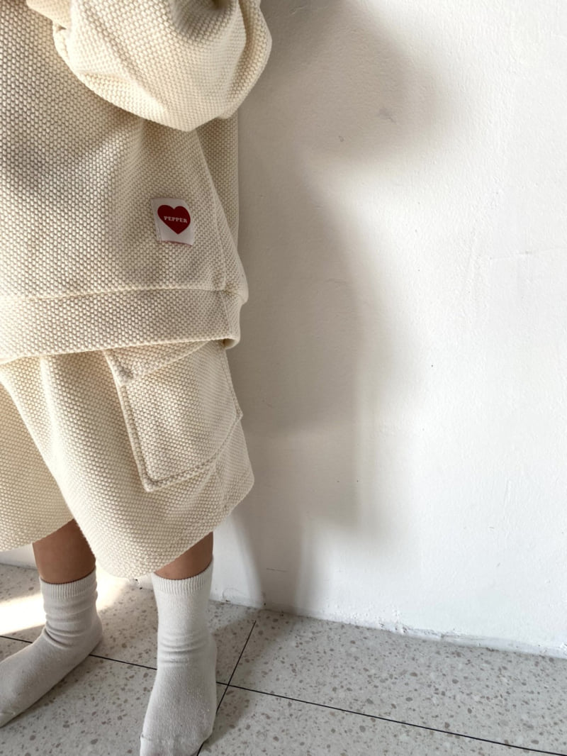 The Pepper - Korean Children Fashion - #kidsstore - Meringue Cargo Pants - 7
