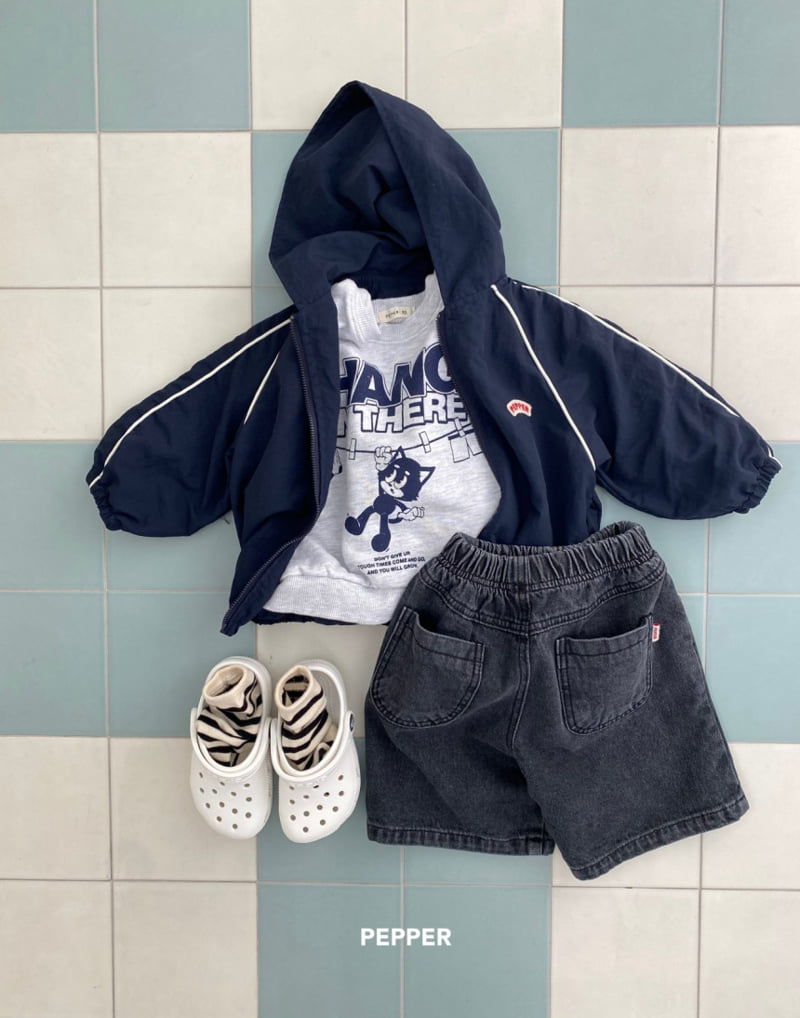 The Pepper - Korean Children Fashion - #kidsstore - Bermuda Denim Pants - 4