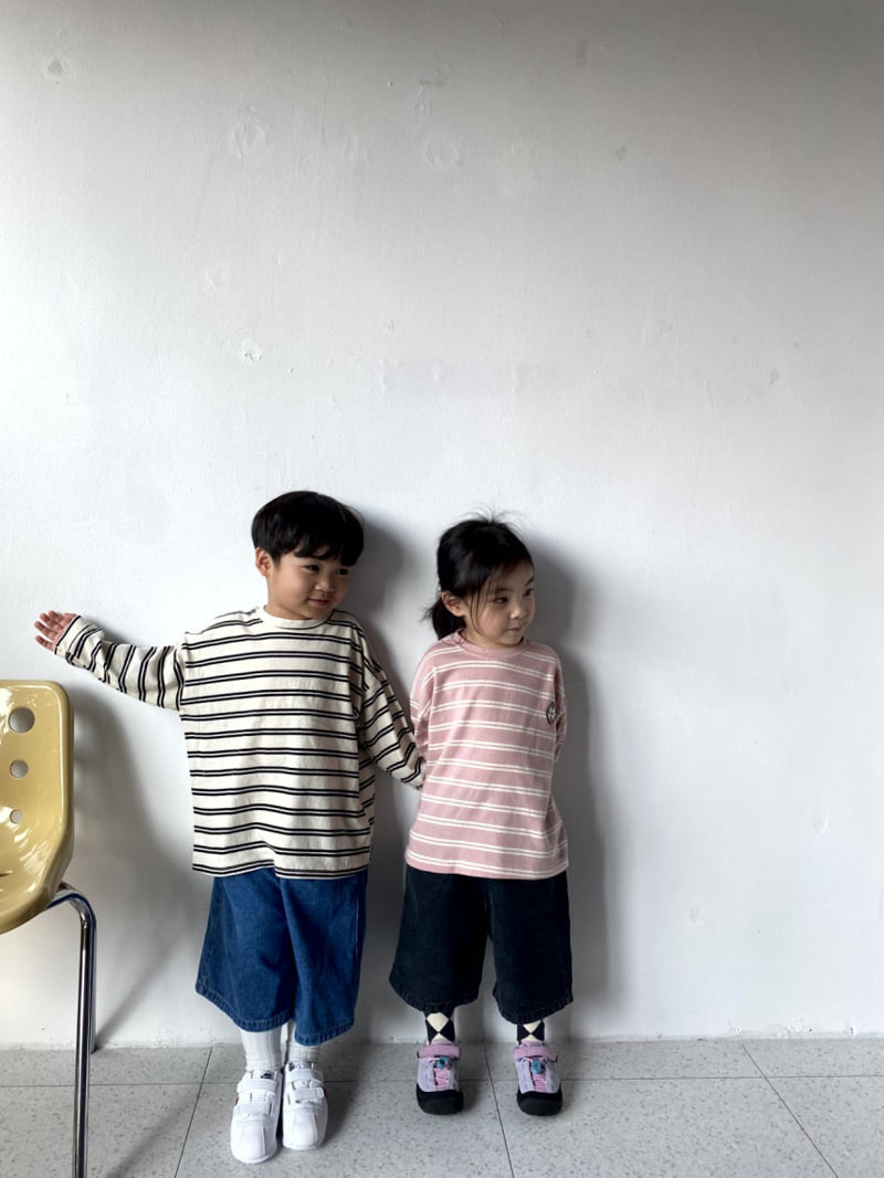 The Pepper - Korean Children Fashion - #Kfashion4kids - School Stripe Tee - 4