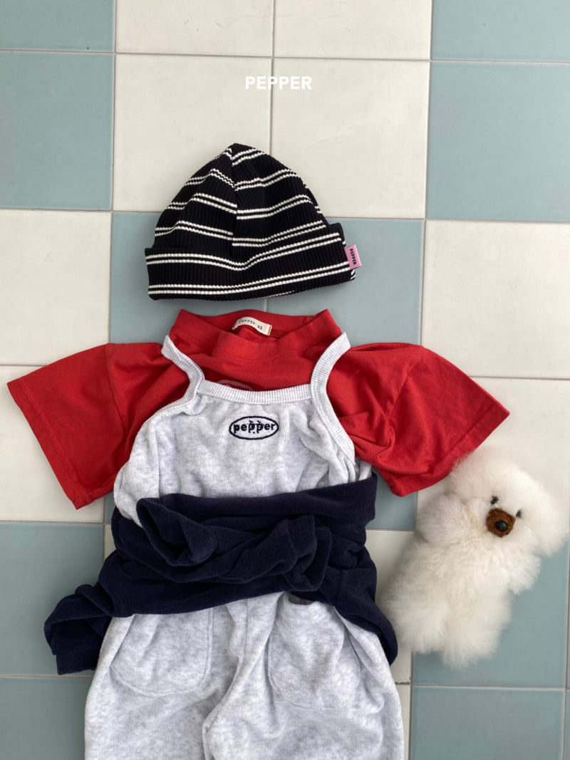 The Pepper - Korean Children Fashion - #littlefashionista - Terry Overalls - 7