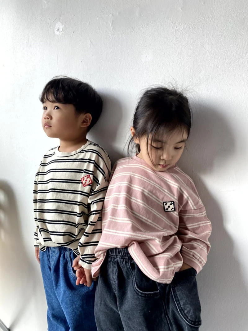 The Pepper - Korean Children Fashion - #magicofchildhood - School Stripe Tee - 5