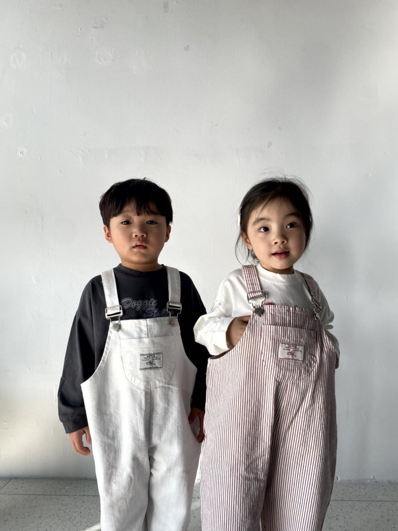 The Pepper - Korean Children Fashion - #littlefashionista - Overalls Pants - 4