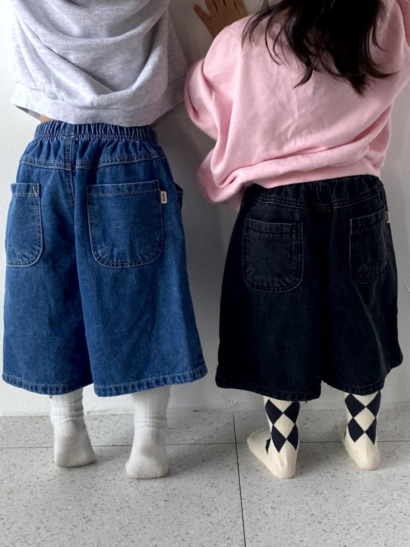 The Pepper - Korean Children Fashion - #magicofchildhood - Bermuda Denim Pants - 7