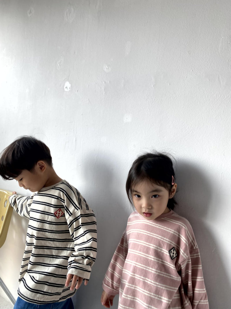 The Pepper - Korean Children Fashion - #minifashionista - School Stripe Tee - 6