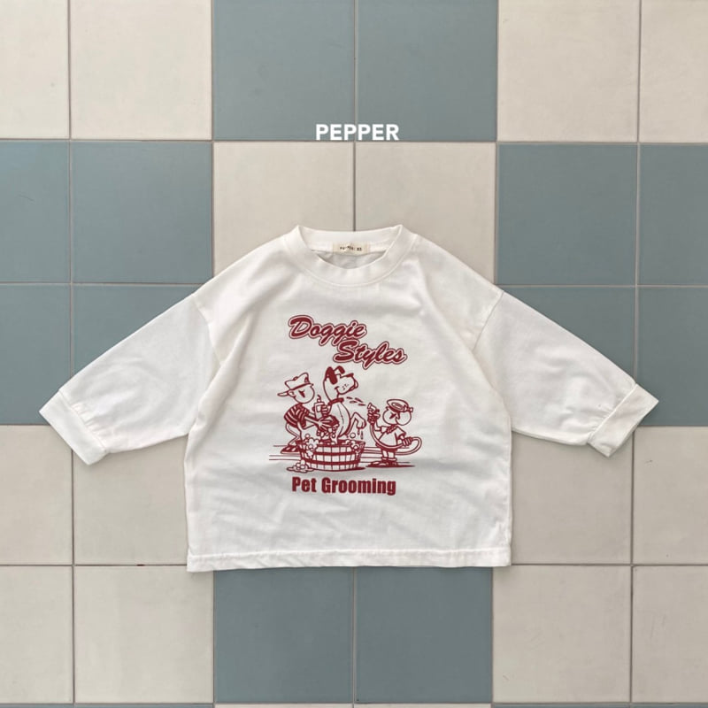 The Pepper - Korean Children Fashion - #prettylittlegirls - Dog Tee - 12