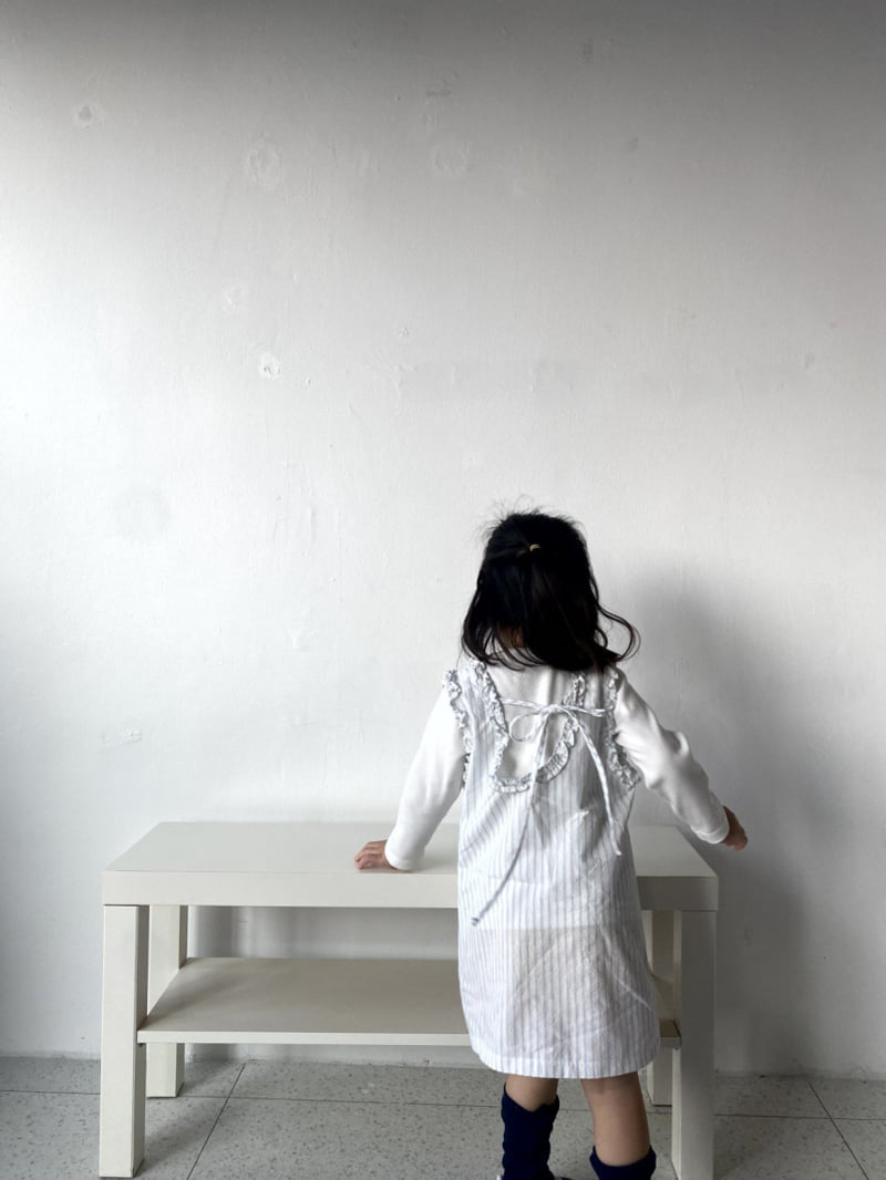 The Pepper - Korean Children Fashion - #prettylittlegirls - LOVE Embroidery One-piece - 7