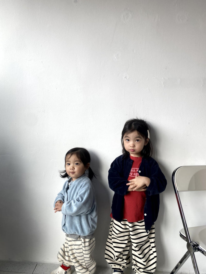 The Pepper - Korean Children Fashion - #prettylittlegirls - Multi Stripe Jogger Pants - 6