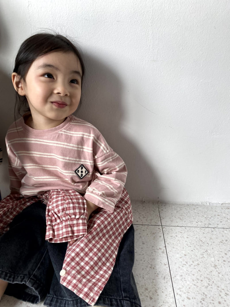 The Pepper - Korean Children Fashion - #stylishchildhood - School Stripe Tee - 10