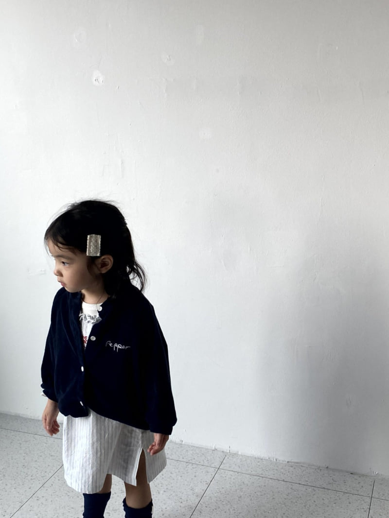 The Pepper - Korean Children Fashion - #todddlerfashion - PPP Terry Cardigan - 6